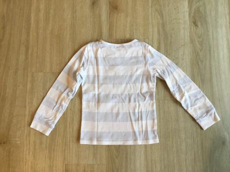 Pruhované pyžamo, h&m,110