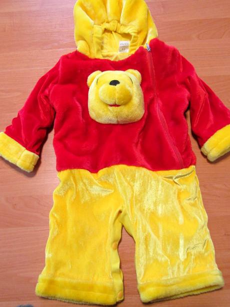 Karnevalový kostým -medvídek pů vel 80, 
