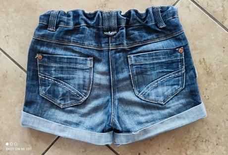 Riflové kraťasy a punčochy, next,110