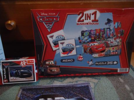 Sada puzzlí cars,