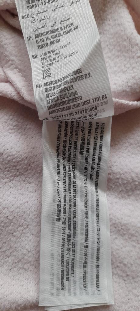 Hollister sv. růžová mikina se stojáčkem, hollister,l