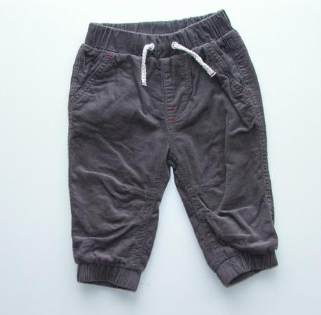 H906 podšité kalhoty vel. 68, nutmeg,68