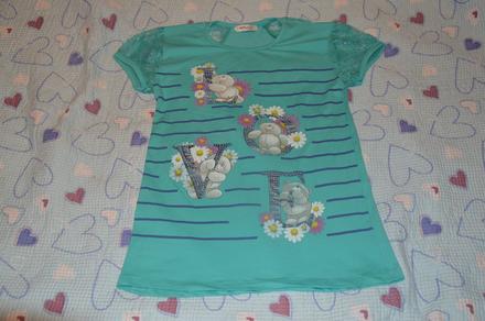 158 164 170 176 tyrkysové třičko s kamínky, 170