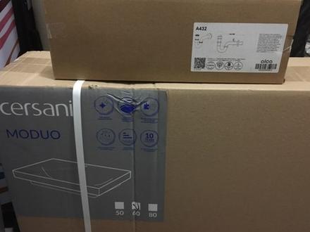 Cersanit keramické nábytkové umyvadlo moduo, 60x45, 