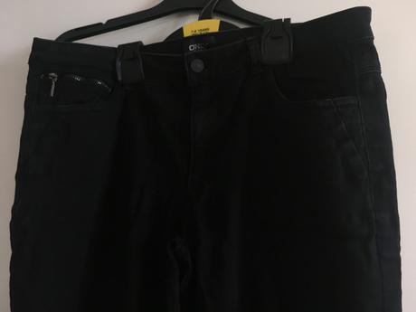 Černé kalhoty only vel. xl / 34, only,xl