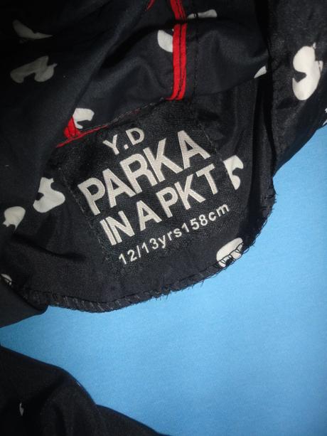 Polyesterová bunda/parka yd, vel. 12-13 let, 152