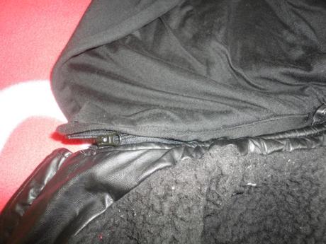 Zateplená koženková bunda vel. 152 (11-12 let), zara,152