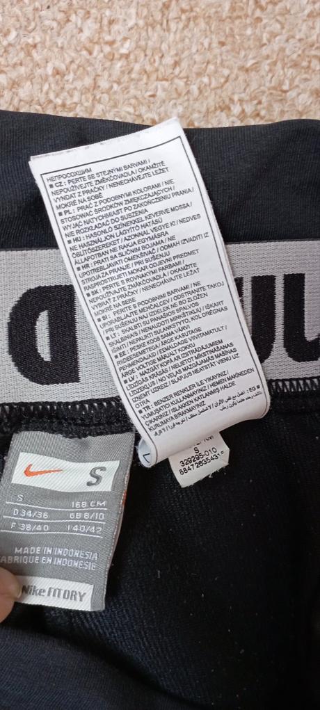 3/4 šortky zn."nike" vel."s", nike,s