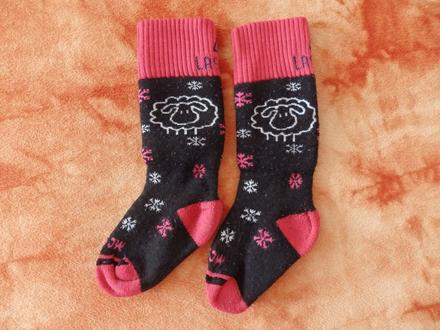 Dětské merino lyžařské ponožky lasting, 24