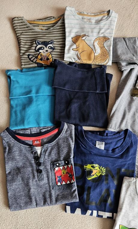 Chlapecký mix 122/128 (roláky, trička, mikinka), 122–134