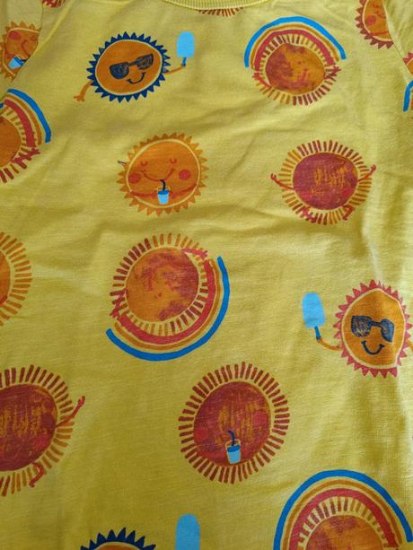 Tričko se sluníčky 104 tu, tu,104