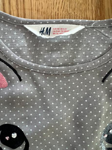 Letní overal h&m vel. 104 šedý, h&m,104