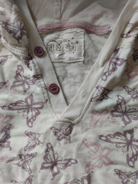 Dívčí mikina croptop, girl2girl,122