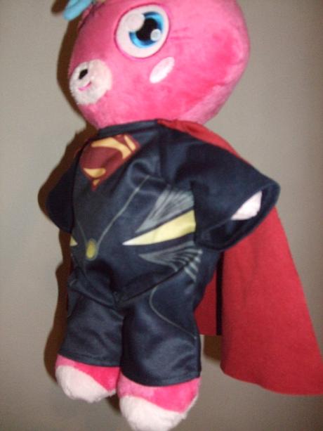 Kostým superman pre bábiku alebo plyšovú hračku,