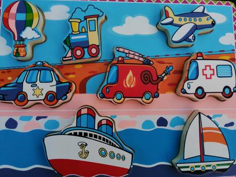 Dřevěná vkládačka jako nová dopravní prostředky,