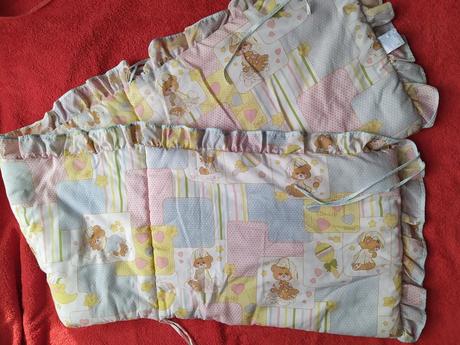 Mantinel do postýlky, šířka (cm): 40,délka (cm): 150