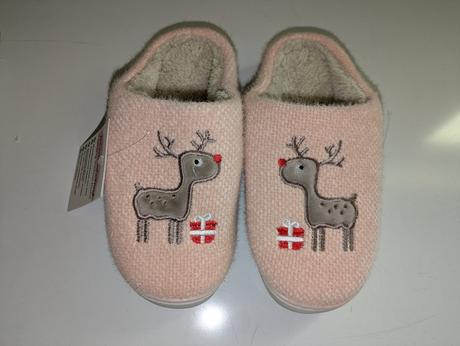 Teplé plyšové domácí pantofle, papuče vel. 36/37, 37