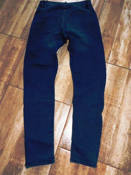 Dámské-dívčí elastické džíny-skinny, h&m,34