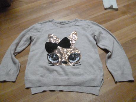 Svetr kočička vel. 2-4 h-m, h&m,98