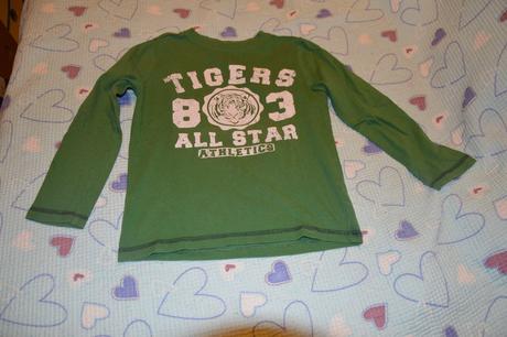 116 triko dlouhý rukáv s potiskem, f&f,116