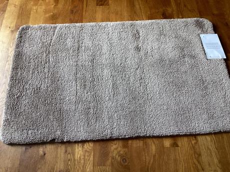 Koupelnový koberec béžový 60x100 cm, 