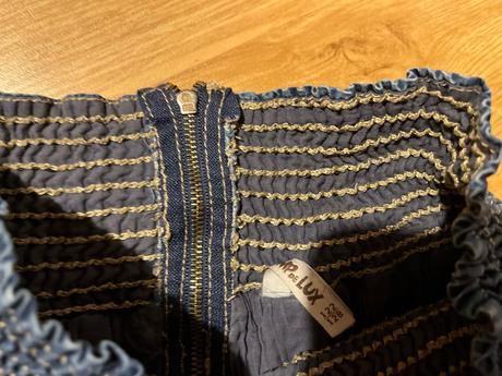 Balónková džínová sukýnka pomp de lux, pompdelux,122