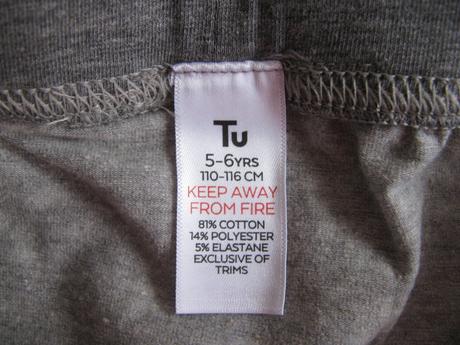 Šedé bavlněné boxerky, tu,116