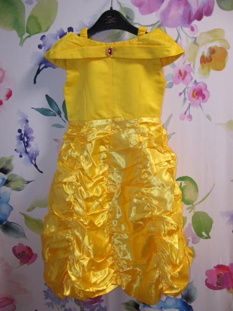 Kostým-saténové šaty princezna bella v.116/122,