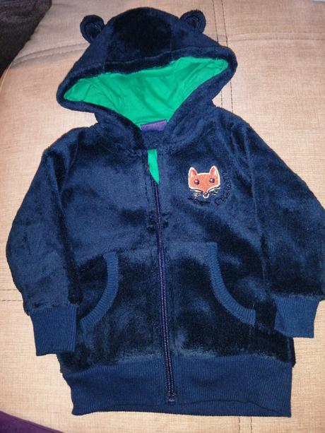 Mikina chlupatka s kapucí, lupilu,62