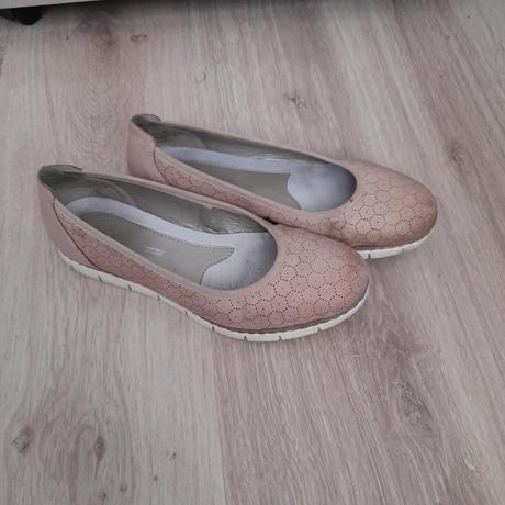 Dámské kožené balerínky, zn. rieker, vel. 37, rieker,37