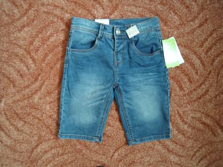 Modré kraťasy kraťásky šortky, dopodopo,128