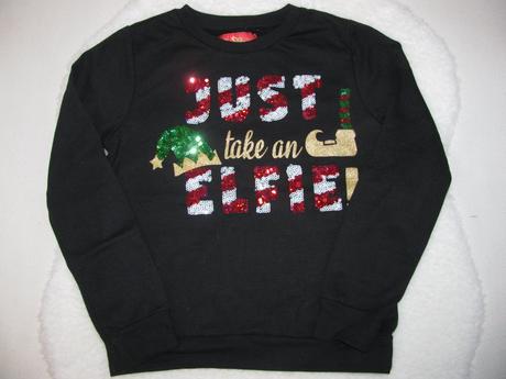 Mikina s vánočním motivem, primark,128