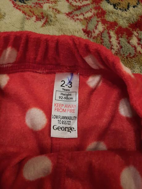3x fleecové kalhoty, george,98
