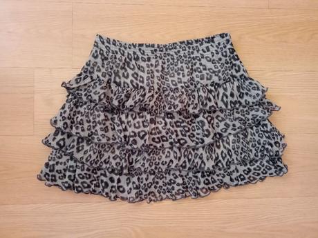 Sukně s gepardím motivem, takko,146