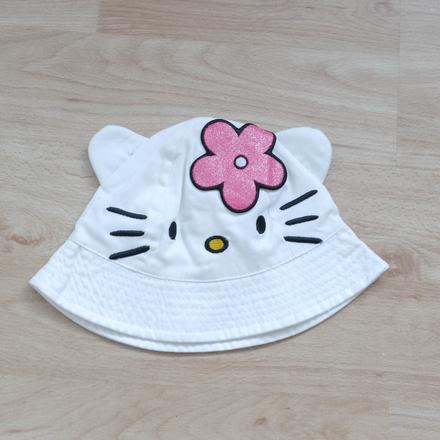 Čepice, klobouk hello kitty bílá 86/98, h&m,86
