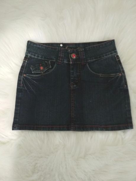 Dívčí riflová sukýnku zn. denim, denim,128