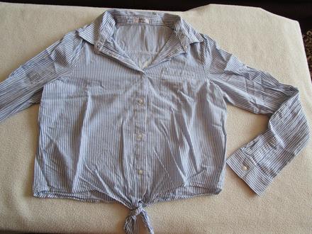 Velmi pěkná, moderní dívčí košile - halenka, 146