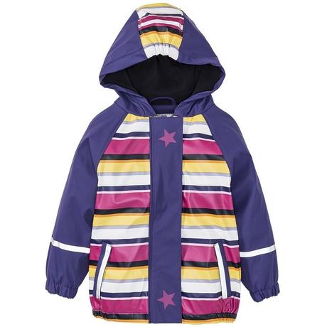 Pruhovaná bunda nepromokavá vel. 122/128, lupilu,122 / 128