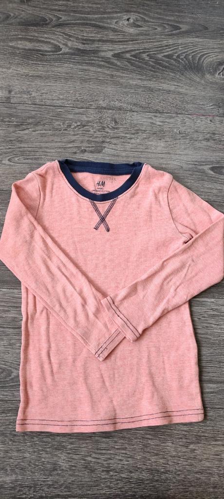 Tričko s dlouhým rukávem, h&m,110