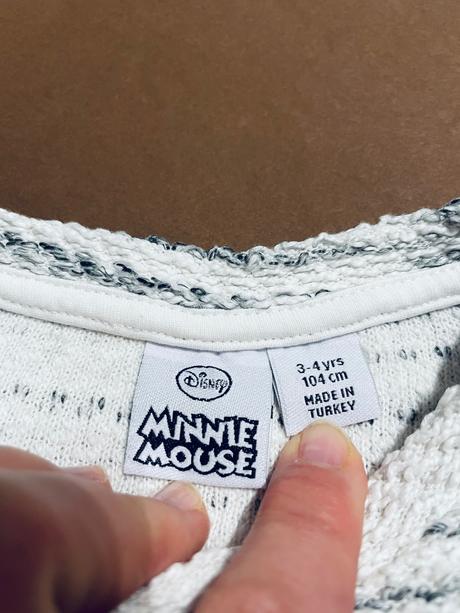 Mikina minnie - v.3/4 roky, young dimension,104