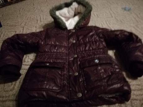 Krásná naprosto luxusní zimní bundička pro princez, f&f,104