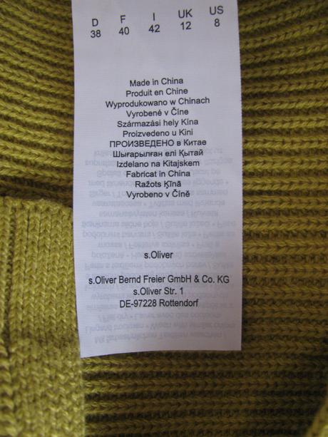 Dámská pletená vesta, volnější styl s.oliver, s.oliver,38