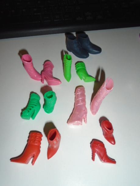 Boty panenka barbie sada,