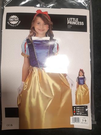 Karnevalový kostým - sněhurka, 