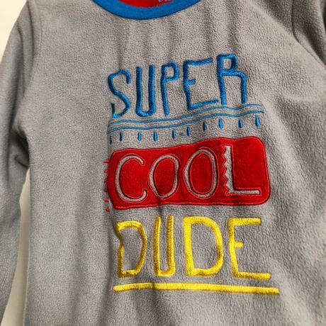 Flísová mikina s nápisem, 98