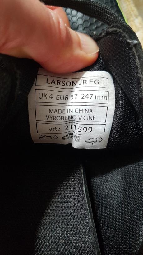 Dětské kopačky, vel. 37, 37