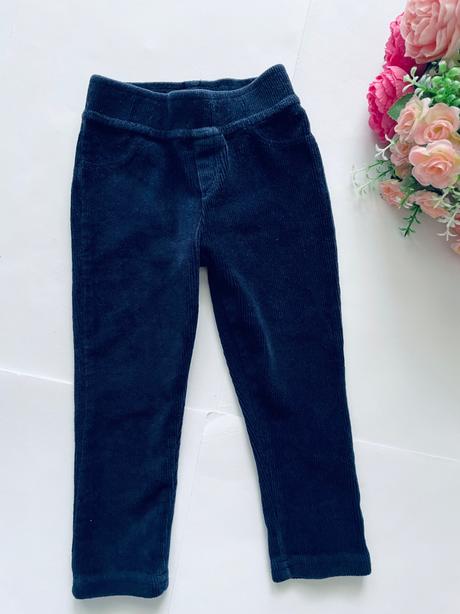 Legíny manžestrové - v.12/18 měs, nutmeg,86