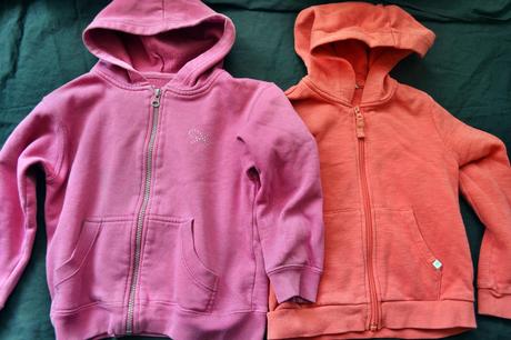 2x mikina dívčí v.110, h&m,110