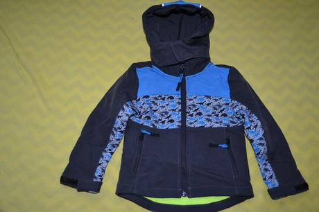 Softshellová nová bunda,s fleece,1,5-2,5r., 86 / 92 / 98 / 104