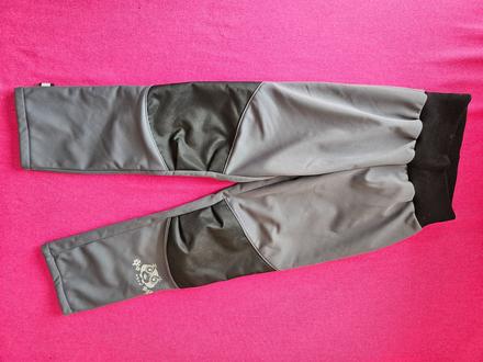 Zateplené softshellové kalhoty unuo 140/146, unuo,140